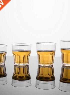 1pcs Transparent Plastc Beer Cup Beverage Tumblers