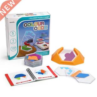 100 Challenge Color Code Puzzle Games Tangram Jigsaw Bod P