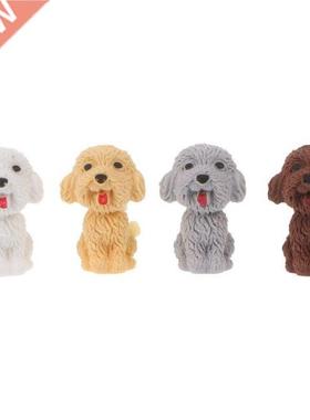 D Cute Cartoon Dog Rubber Pencil Eraser School Student