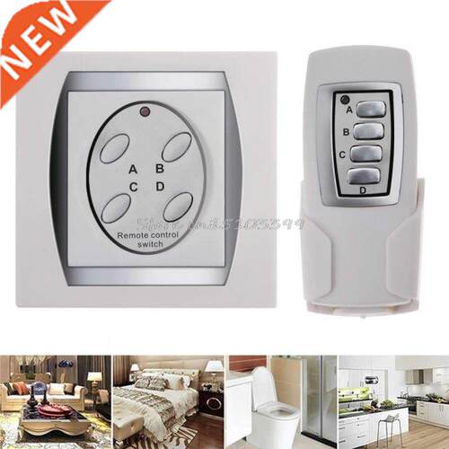 4-Channel ON/OFF Control Switch Power Digital Wireless Remot