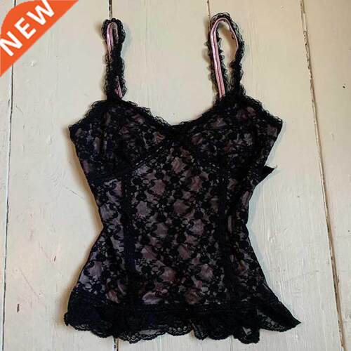 2000s Retro Aesthetic Slim Fit Backless Milkmaid Top Vintage