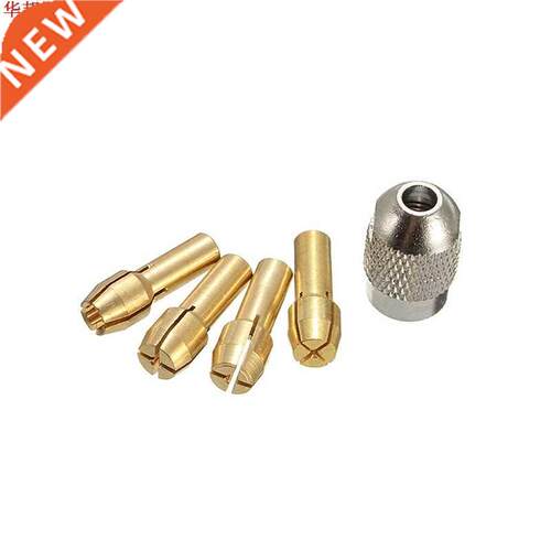 10Pcs Brass Drill Chuck Collet Bits For Rotary Tool 0.5-.2m