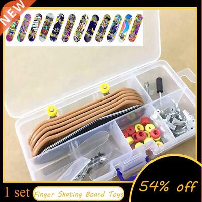 Educational Finger Skating Board Table Game Toy Child Mini F