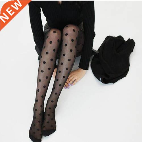 Women's Tights Classic Small Polka Dot Silk Stockings Th