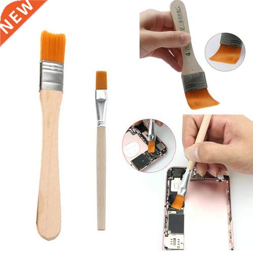 Soft Dust Cleaning Brush with Wooden Handle For iPhone Sams