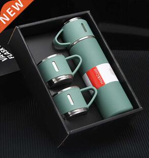 500ml Insulated Therm Bottle Tea Vacuum Flask 保温杯配分享杯