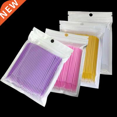 100 pcs Individual Applicators Eyelash Mascara Wands Disposa