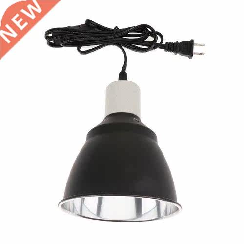 US Plug Reptile Heating Light UVA UVB Bulb Dome Lampshade