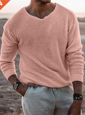 2022 Autumn Sweaters Men Long Sleeve Men's Pullover Sweater