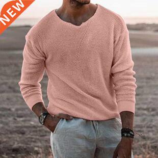 2022 Autumn Sweaters Men Long Sleeve Men's Pullover Sweater