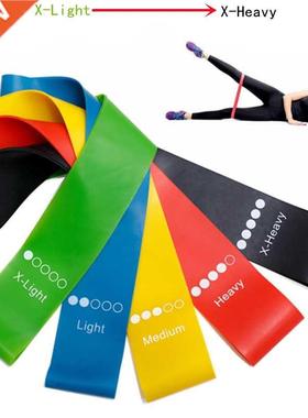 Bandas de goma de resistencia para Yoga, cinturón exp