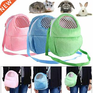 Small Pet Carrier Rabbit Cage Hamster Chinchilla Portable Tr