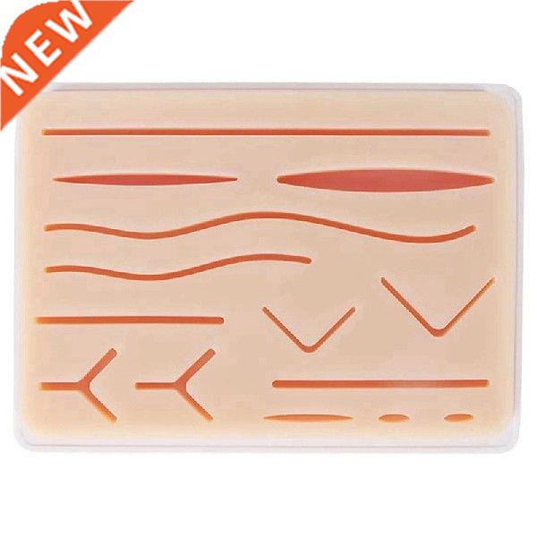 NEW-Upgraded Large 3-Layer Suture Pad With Wounds For - 实物图
