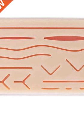NEW-Upgraded Large 3-Layer Suture Pad With Wounds For