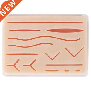 NEW-Upgraded Large 3-Layer Suture Pad With Wounds For