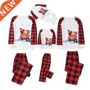 Christmas Pajamas Family Matching Outfits Christmas Plaid