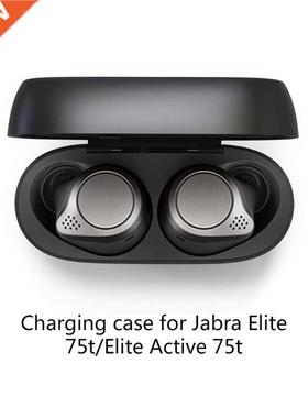 Charging Case Box for Jabra Elite 75t/Elite Active 75t Blue