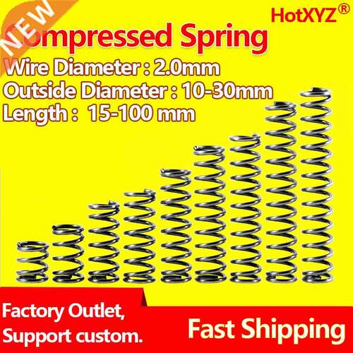 HotXYZ Cylidrical Coil Compression Spring Rotor Return Compr
