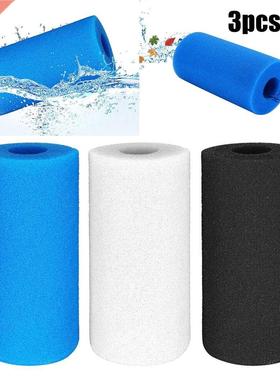 3pcs Filter Sponge For Intex Type-A Foam Sponge Reusable Swi