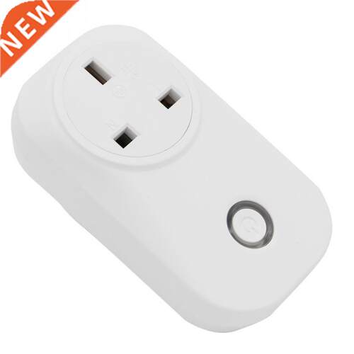 Convenient White Wifi Switch Socket For Home Automation Vo