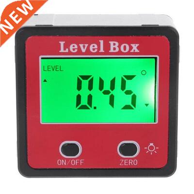LCD Digital Inclinometer Spirit Level Protractor Angle Gauge