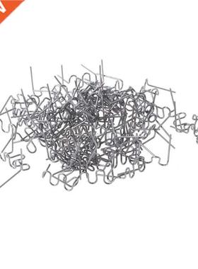 100 Pcs/Set Precut 0.8mm Wave Flat Hot Staples For Plastic S