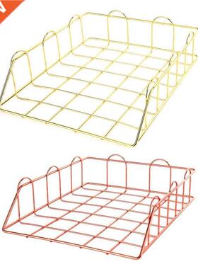 Multifunctional Stackable Paper Tray Desk File Organizer Des