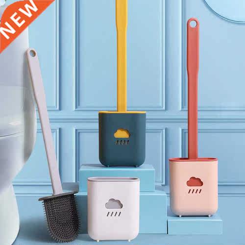 Silicone Toilet Bru Bathroom Cleaning Bru Flat Head Flex