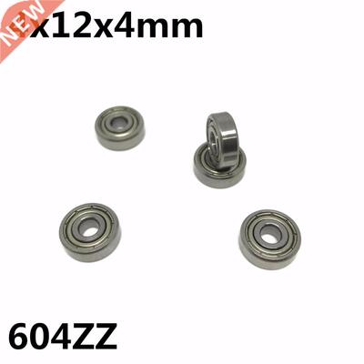50Pcs 604ZZ R-1240ZZ 4x12x4 mm Deep groove ball bearing Mini
