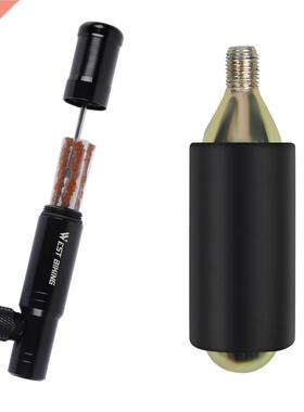 WEST BIKING 2in1 CO2 Inflator Pump and Tubeless Tire Repair