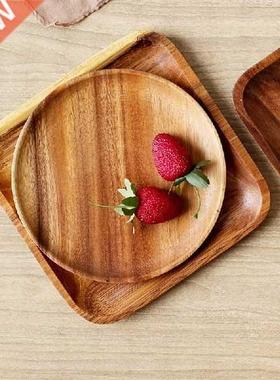 Wholesale acacia wood dish set japanese hotel Breakfast