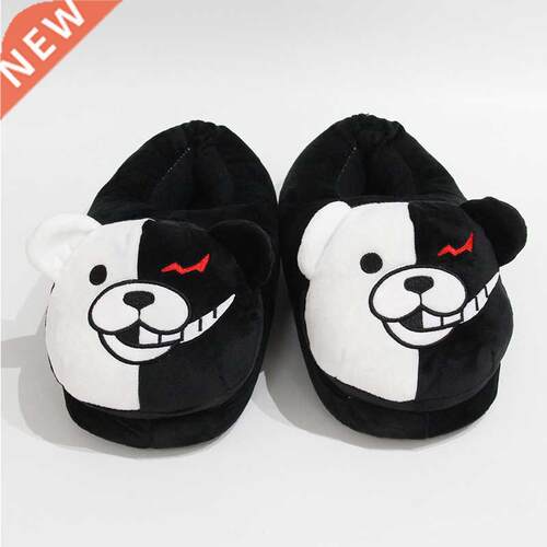 Women Winter Cotton Slippers Plush Anime Cosplay Cartoon Bea