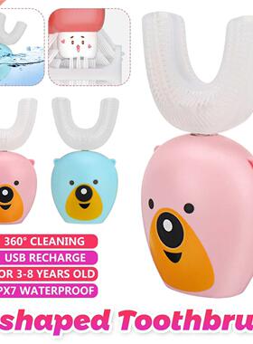 Smart 360 Degrees Electric Toothbrush Kids Silicon