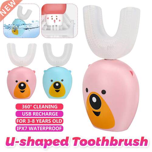 Smart 360 Degrees Electric Toothbrush Kids Silicon