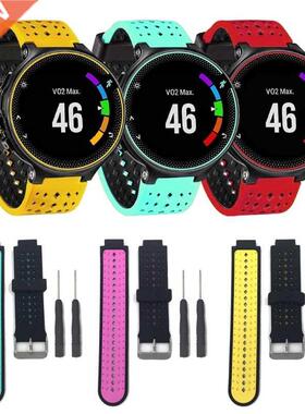 Silicone Watch Strap Band Garmin erunner 220 230 235 620 63