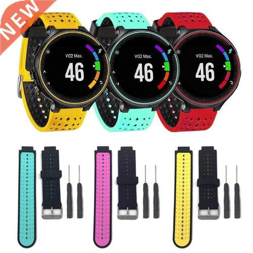 Silicone Watch Strap Band Garmin erunner 220 230 235 620 63