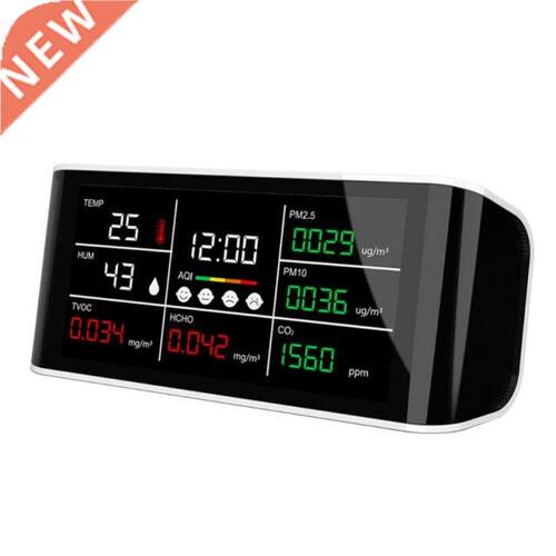 69 Portble CO2 Meter PM2.5 PM10 HCHO TVOC Monitor Temper