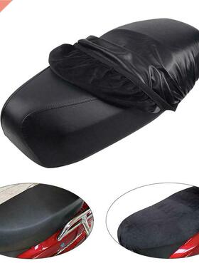 1x Motorcycle Seat Cover Leather Scooter Waterproof Seat UV