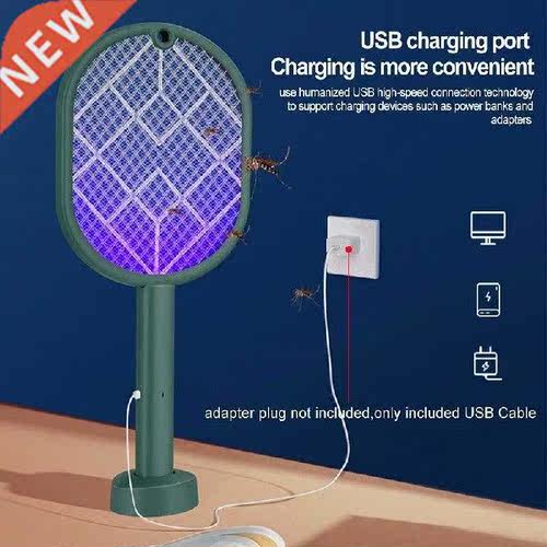 Hot Sale 000V Electric Insect Racket Swatter Zapper USB
