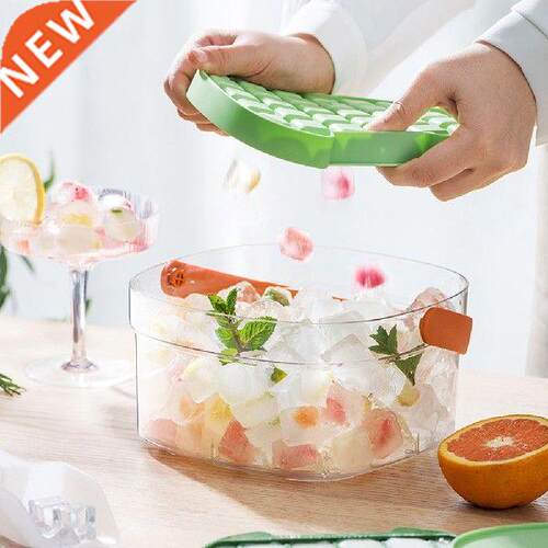 Ice Cube Mold Refrigerator Ice Tray Reusable Silicone Ice