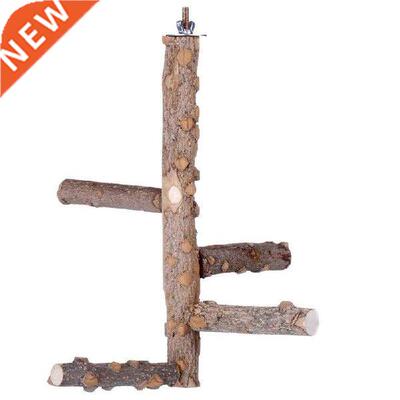 New Natural Wood Bird Perch Set, Parrot Stand Wood Perches