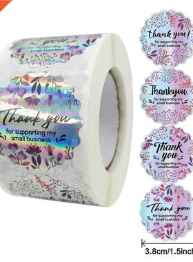 Gift Sealing Stickers Thank you Love Design Diary Scrapbook