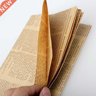 1pcs Vintage Newspaper Gift Wrapping Paper Artware Package P