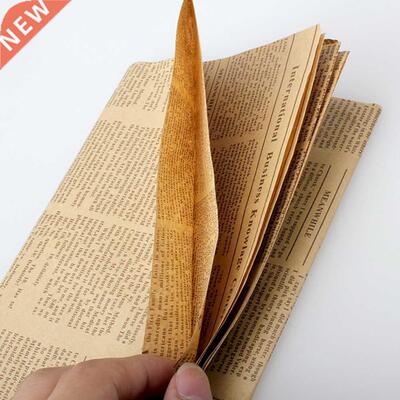 1pcs Vintage Newspaper Gift Wrapping Paper Artware Package P