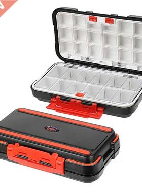 2021 Fishing Waterproof Fishing Tackle Box Double-Sided Open