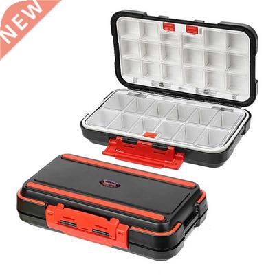 2021 Fishing Waterproof Fishing Tackle Box Double-Sided Open