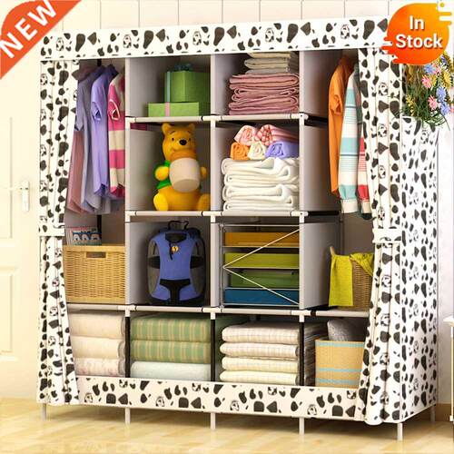 very normal Large size Modern Simple Wardrobe Fabric Folding