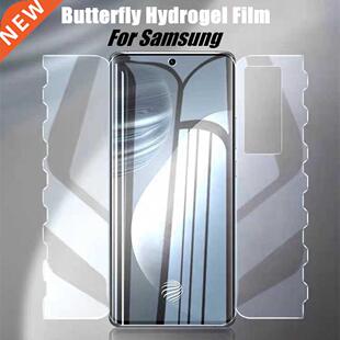 360 Full ver Hydrogel Film For Samsung Galaxy S21 S22 Ultra