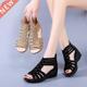 Pumps Woman Sandals Ladies Cyrstal 2022 Women Comfortable