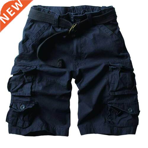 2022 Summer Hot High Quality Mens Cargo Shorts Multi-pocket